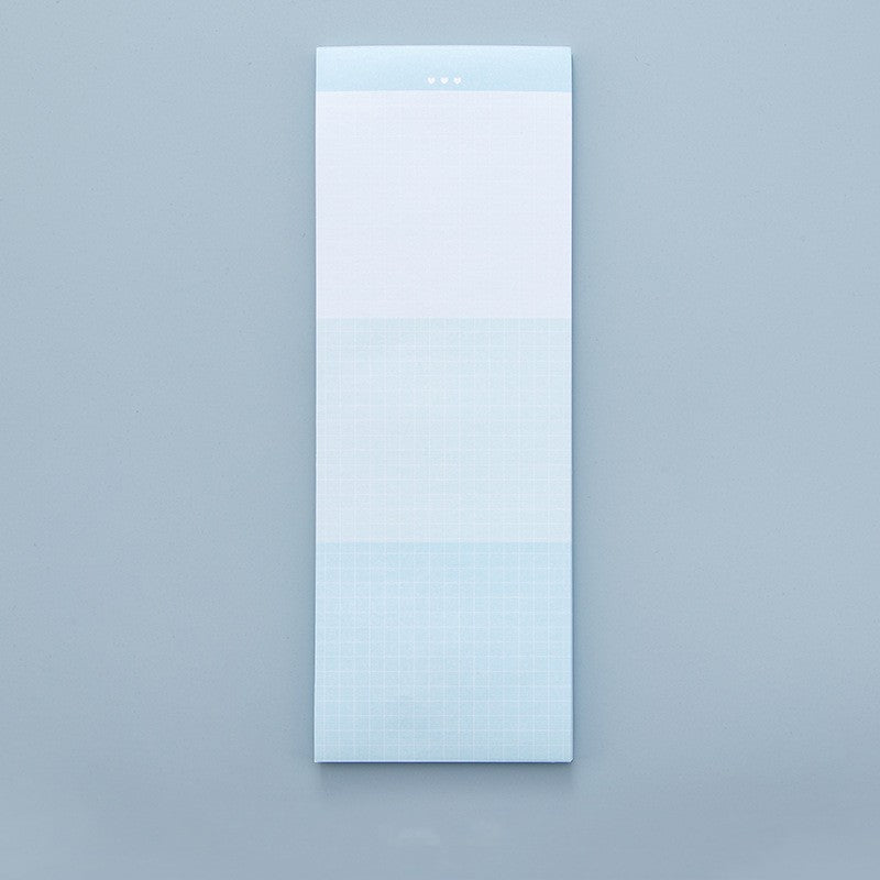 Gradient Colored Long Note Pad