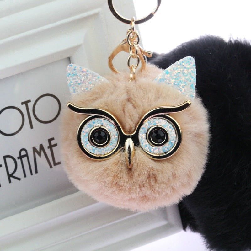 Owl doll keychain