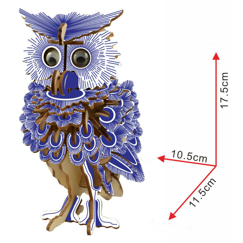 3D Owl Puzzle