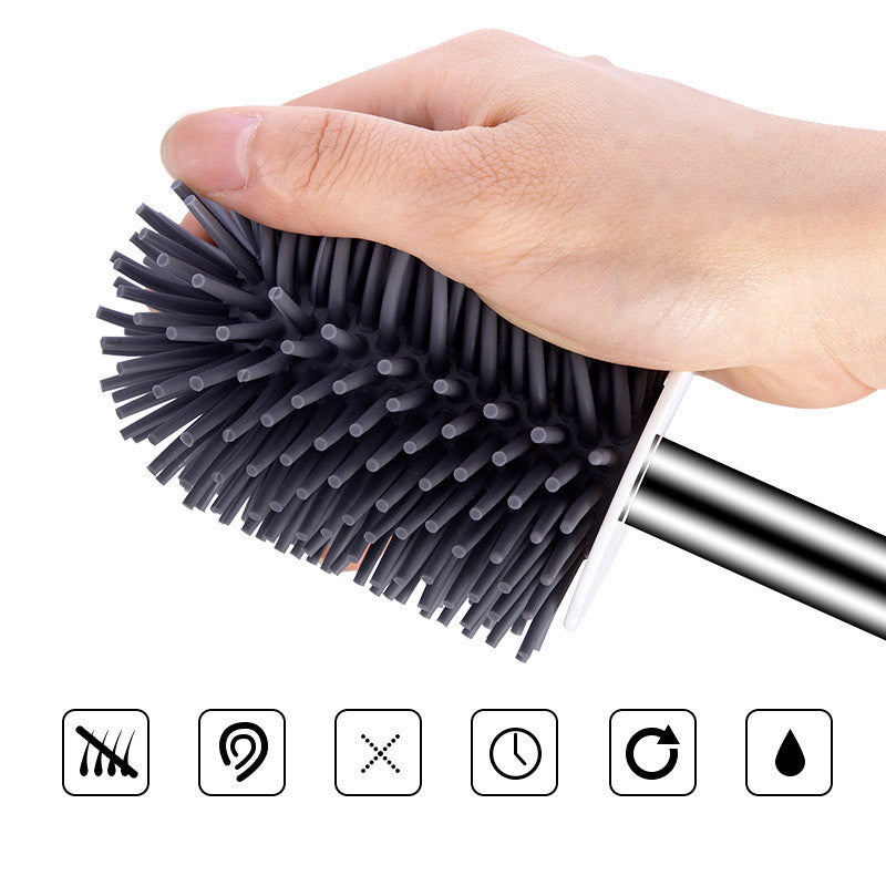 Toilet cleaning brush set round-bottomed toilet brush