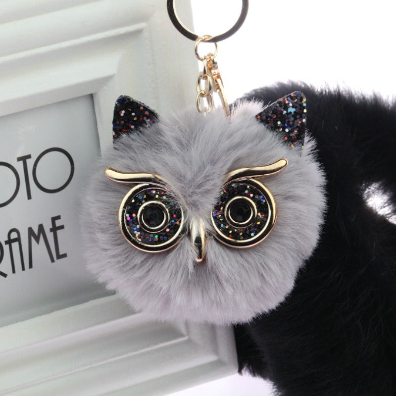 Owl doll keychain