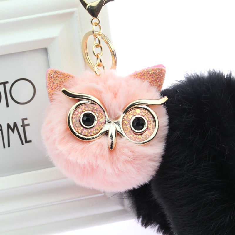 Owl doll keychain