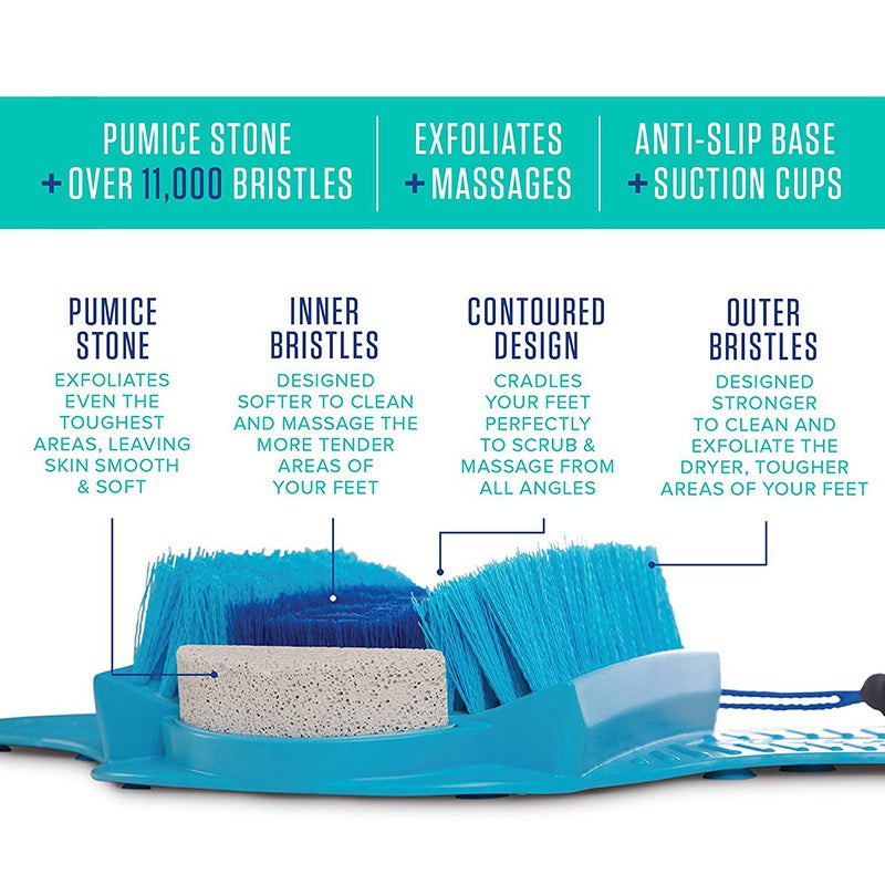 Peeling foot cleaner