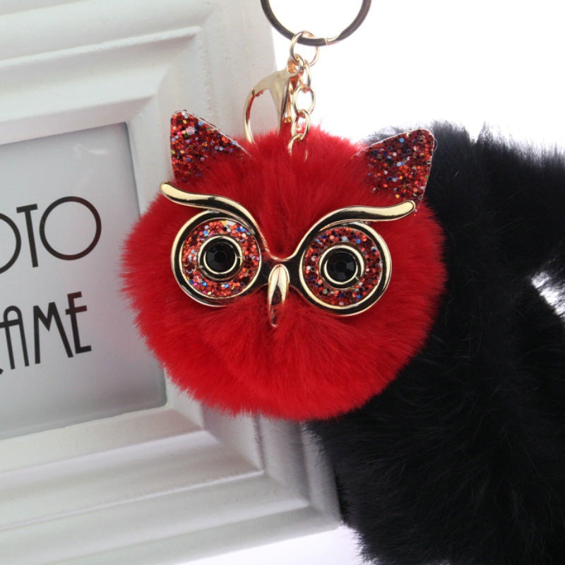 Owl doll keychain