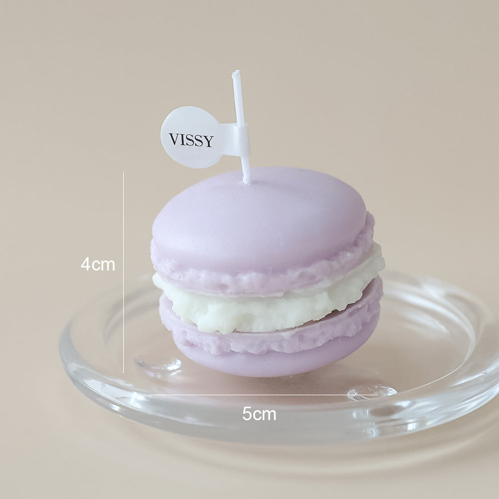 Macaron Scented Candle Photo Props