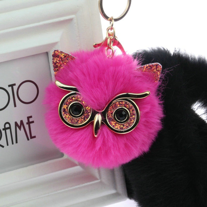 Owl doll keychain