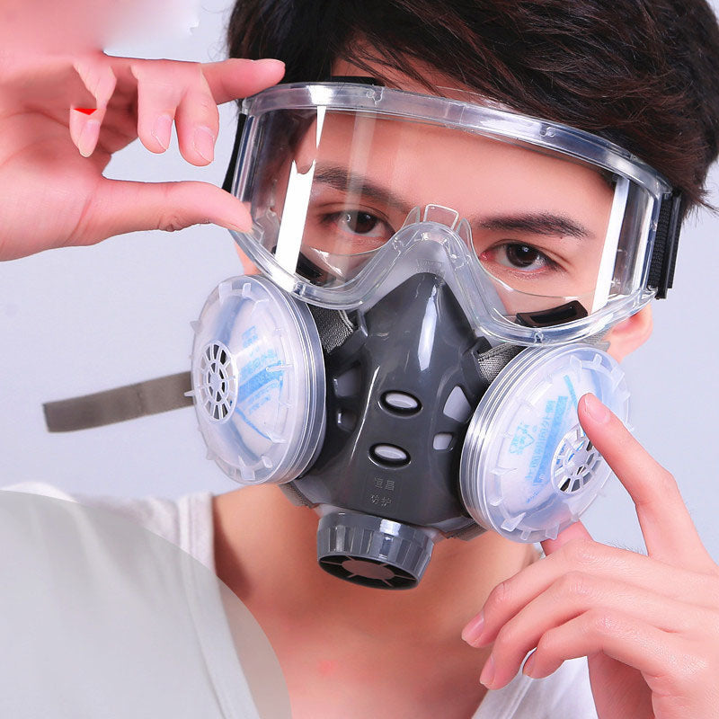 Silicone dust mask