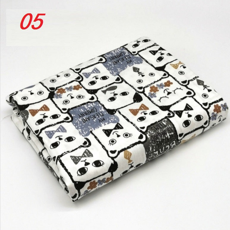 Fashion Cartoon Bear Twill Print Fabric