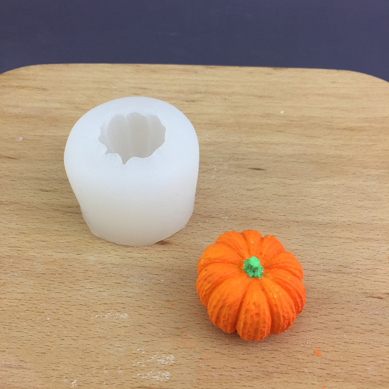 3D Halloween Pumpkin Shape Silicone Mold