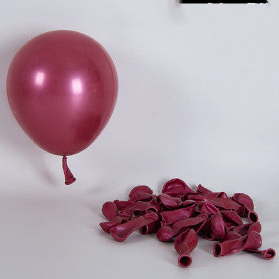 Popular color metallic balloons