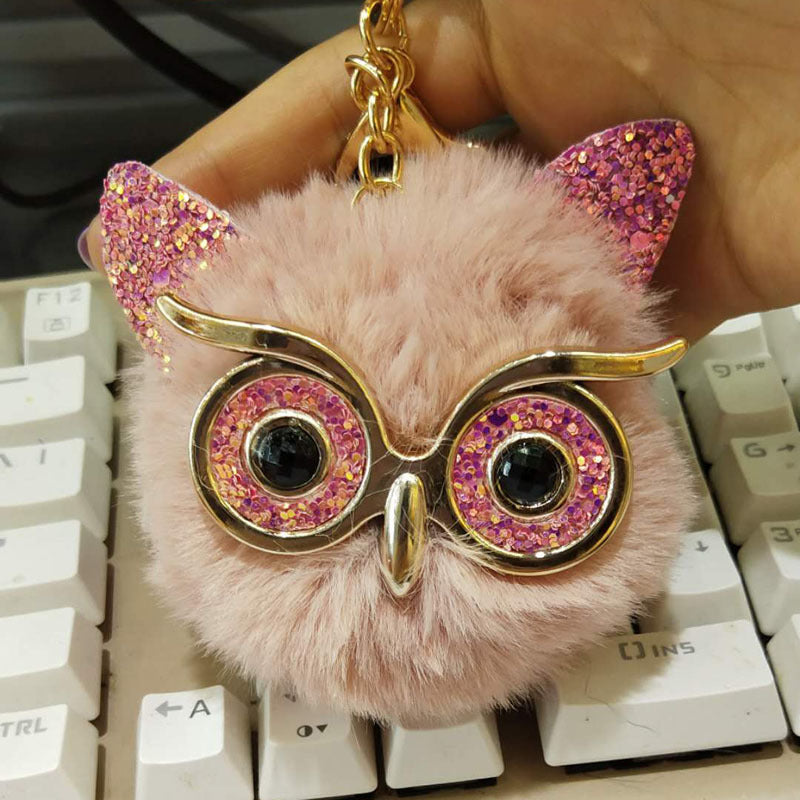 Owl doll keychain