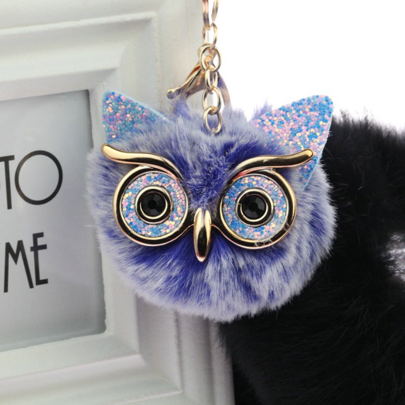 Owl doll keychain