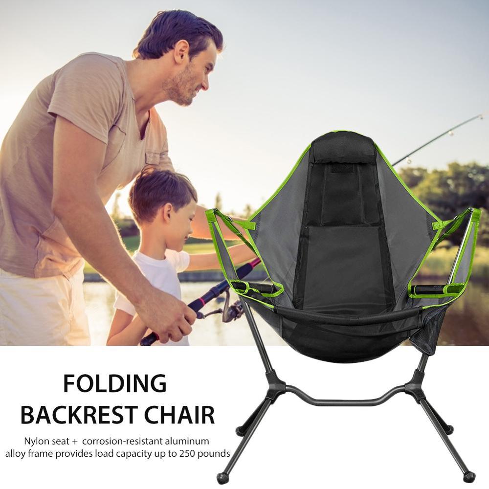 Outdoor Folding Chair Outdoor Rocking Rocking Chair Folding Chair Hanging Chair Moon Chair Barbecue Chair Beach Chair