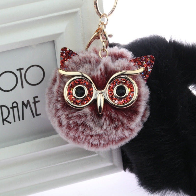 Owl doll keychain