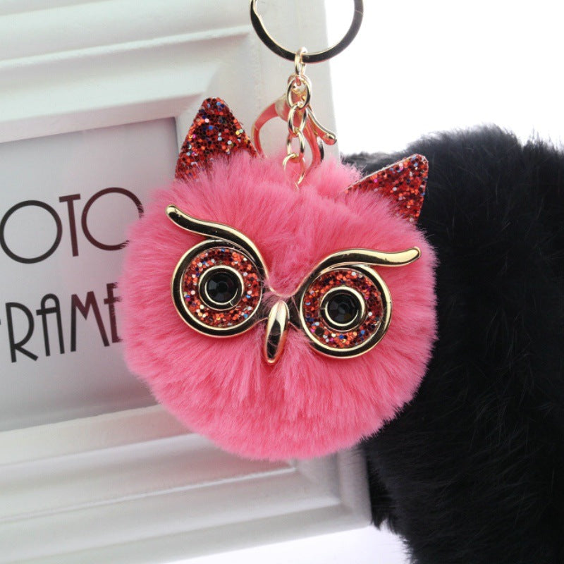 Owl doll keychain