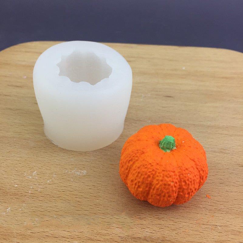 3D Halloween Pumpkin Shape Silicone Mold