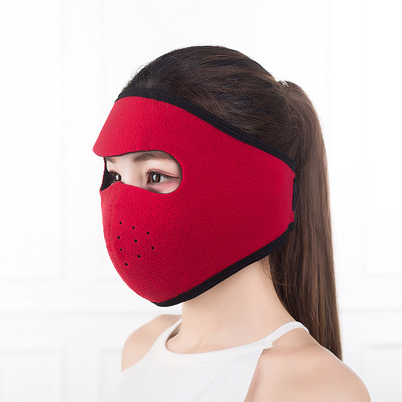 Cycling face mask