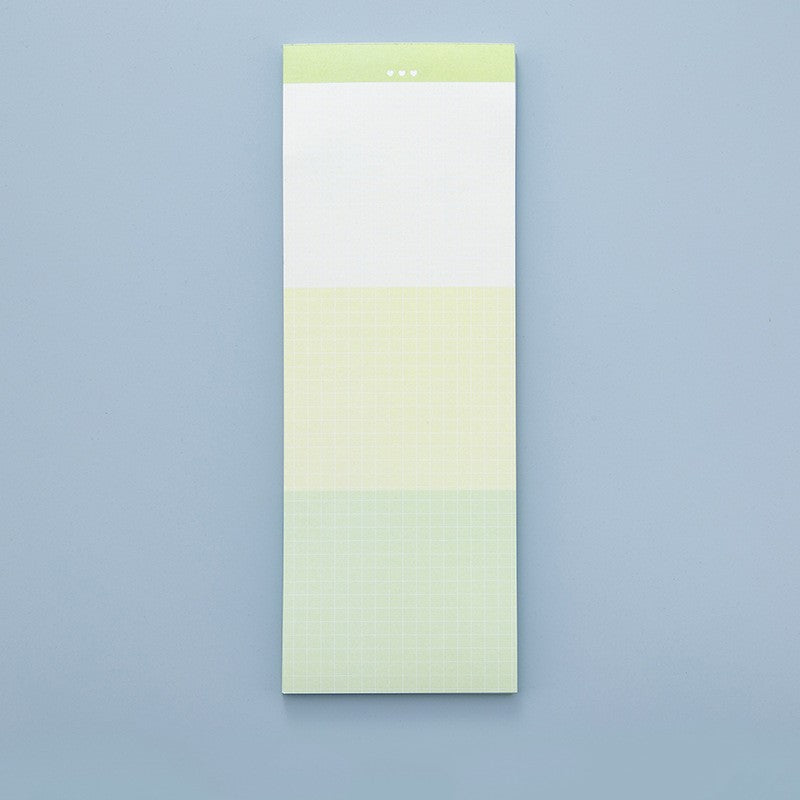 Gradient Colored Long Note Pad